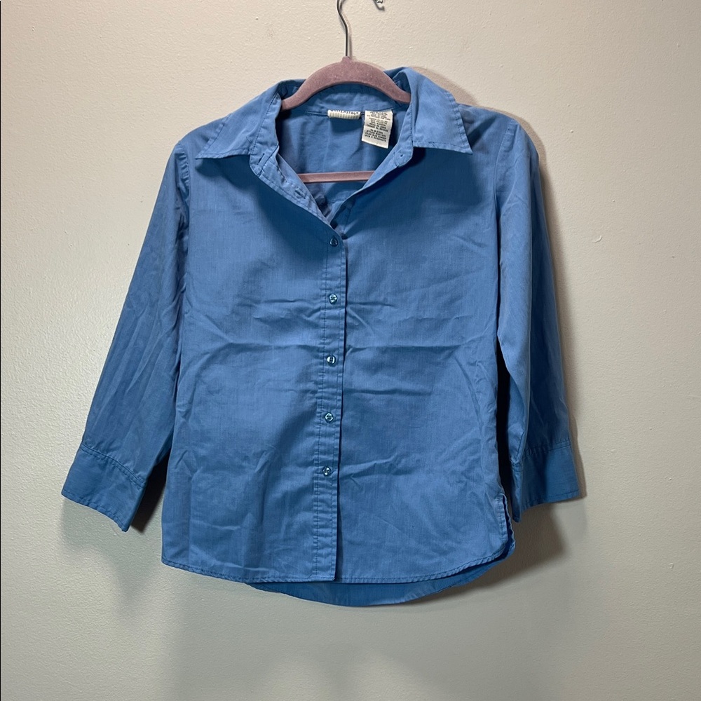 White Stag Sky Blue Collared Shirt